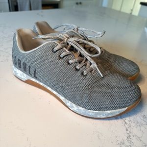 Heather gray No Bull trainers size 10